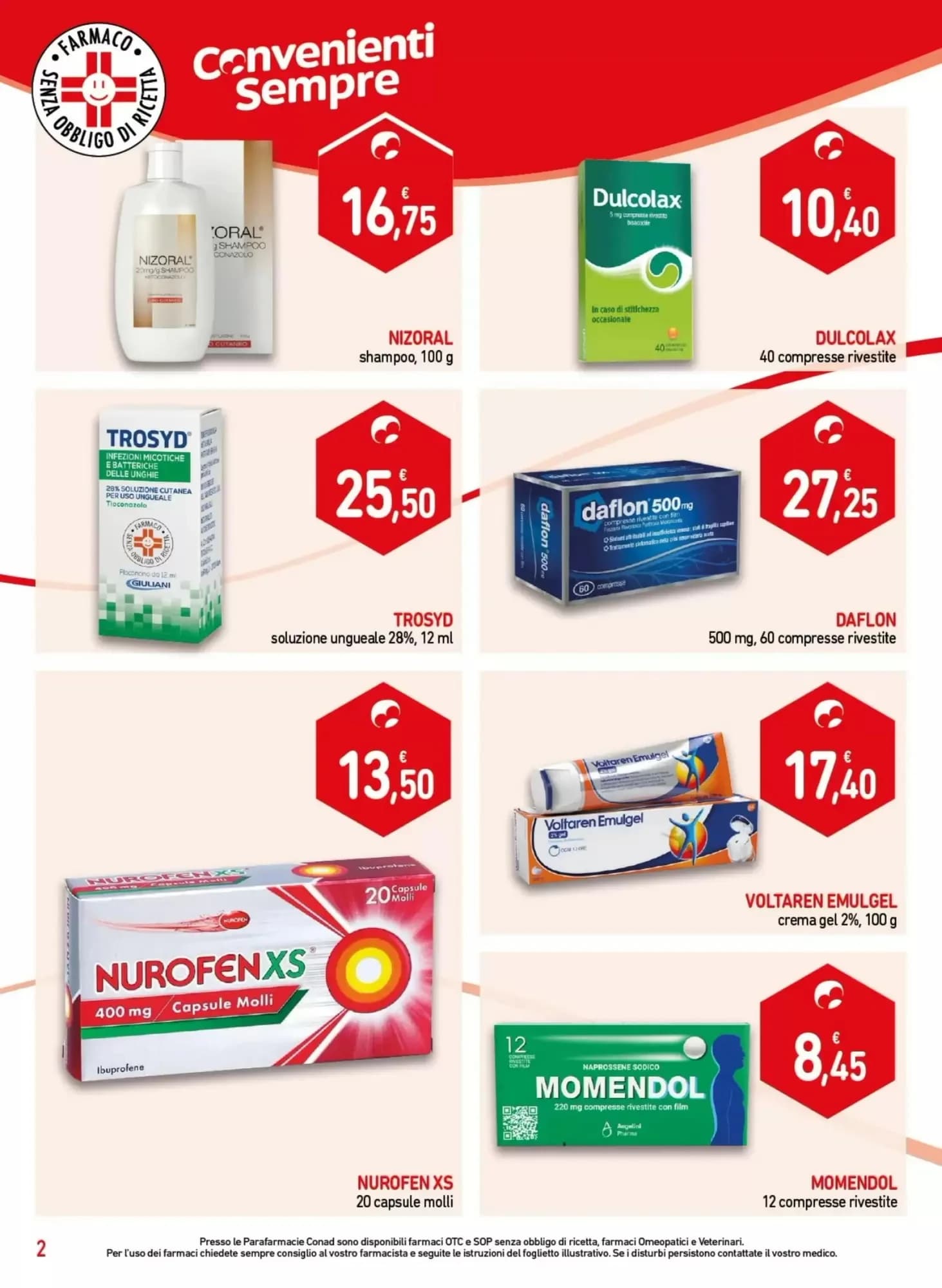Pagina 2 - Anteprima Volantino Parafarmacia Conad: Offerte valide dal 4 Settembre 2026 al 1 Ottobre 2026