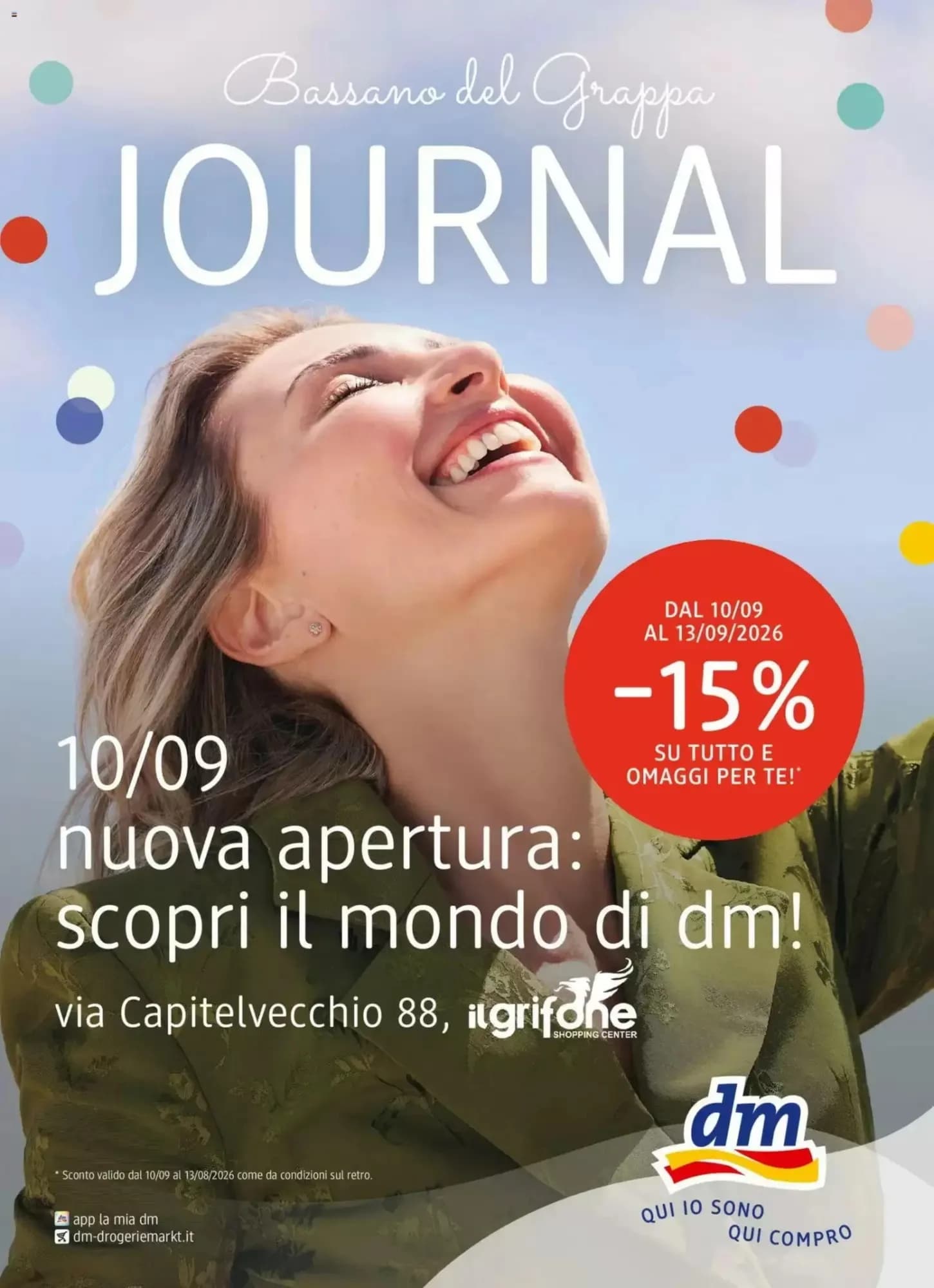 Pagina 1 - Anteprima Volantino dm: Offerte valide dal 10 Settembre 2026 al 13 Settembre 2026