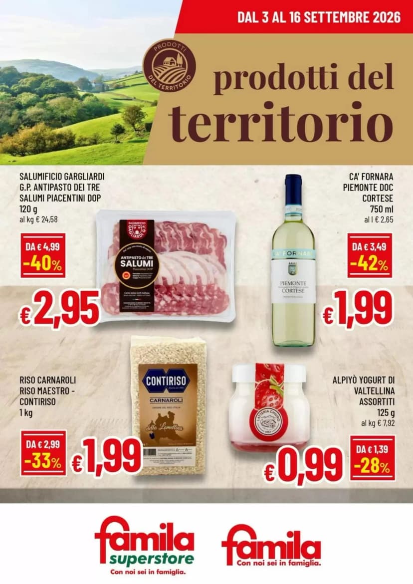 Volantino Famila Superstore