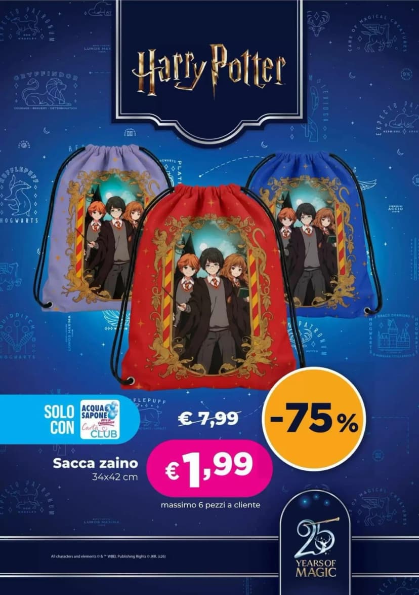 Volantino Acqua & Sapone