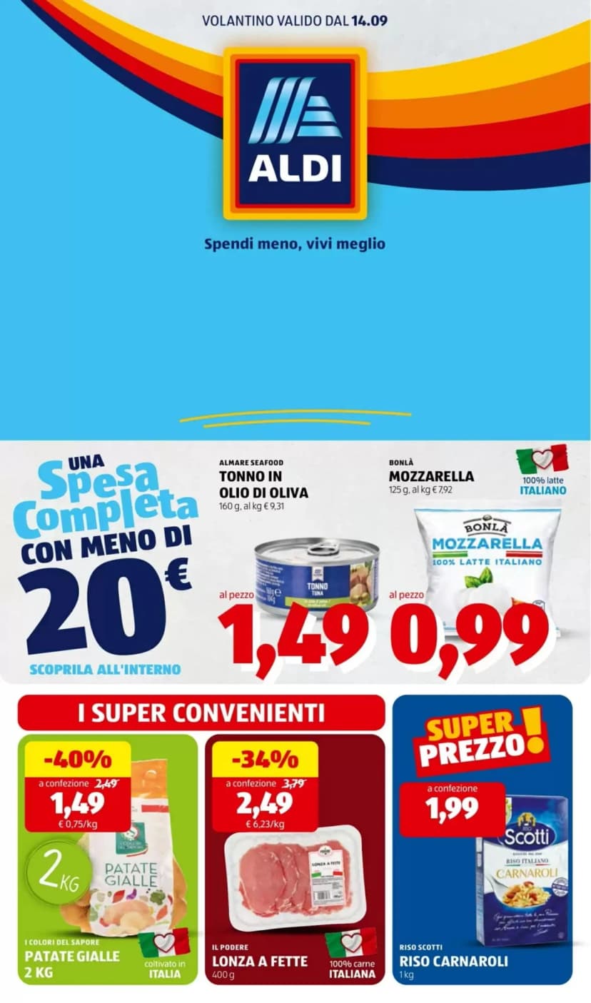 Volantino Aldi