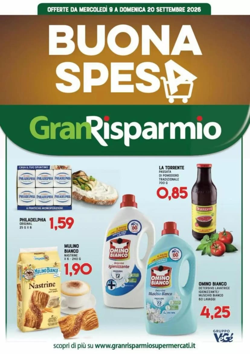 Volantino Gran Risparmio