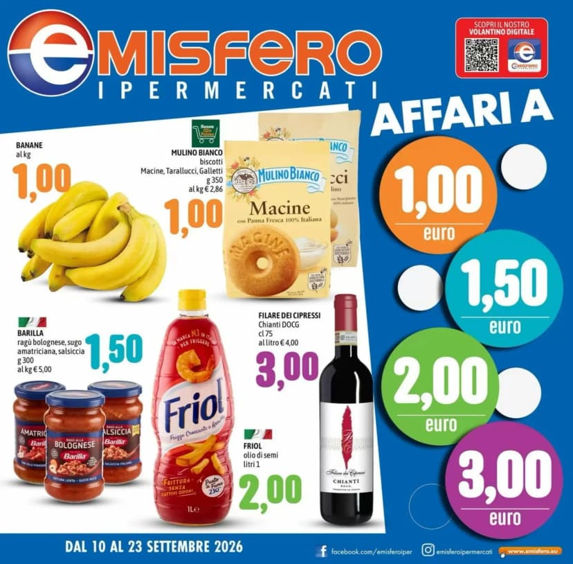 Volantino Emisfero