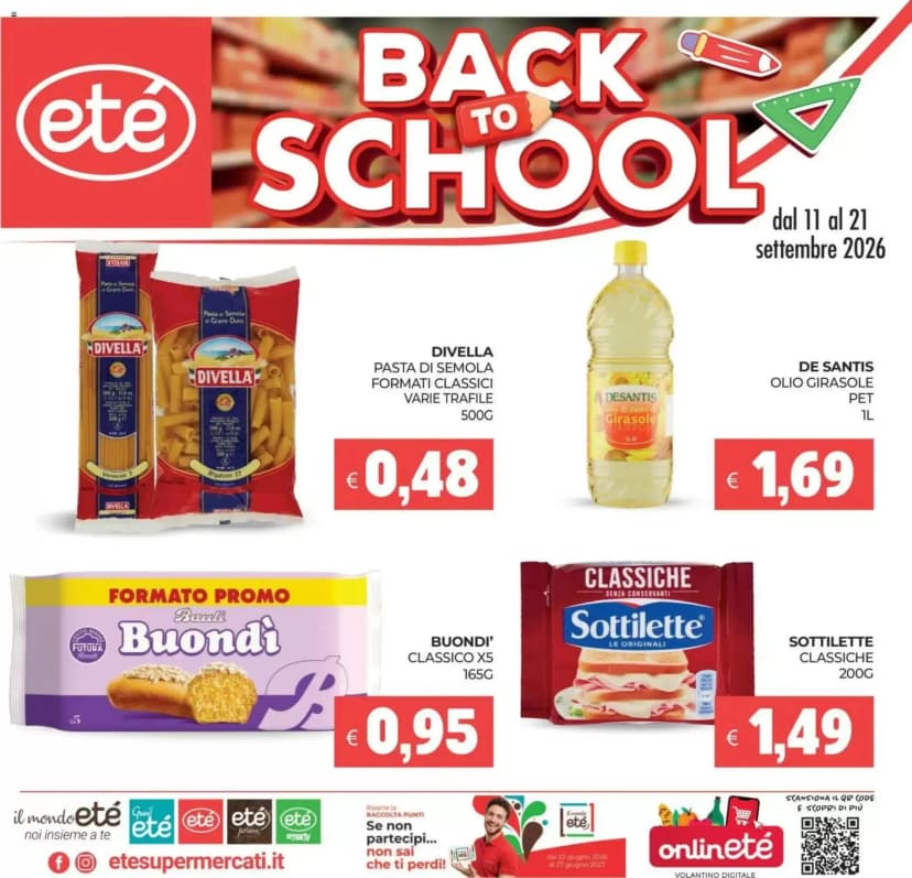 Volantino Eté