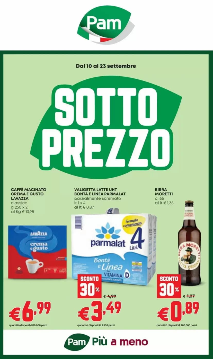 Volantino Pam