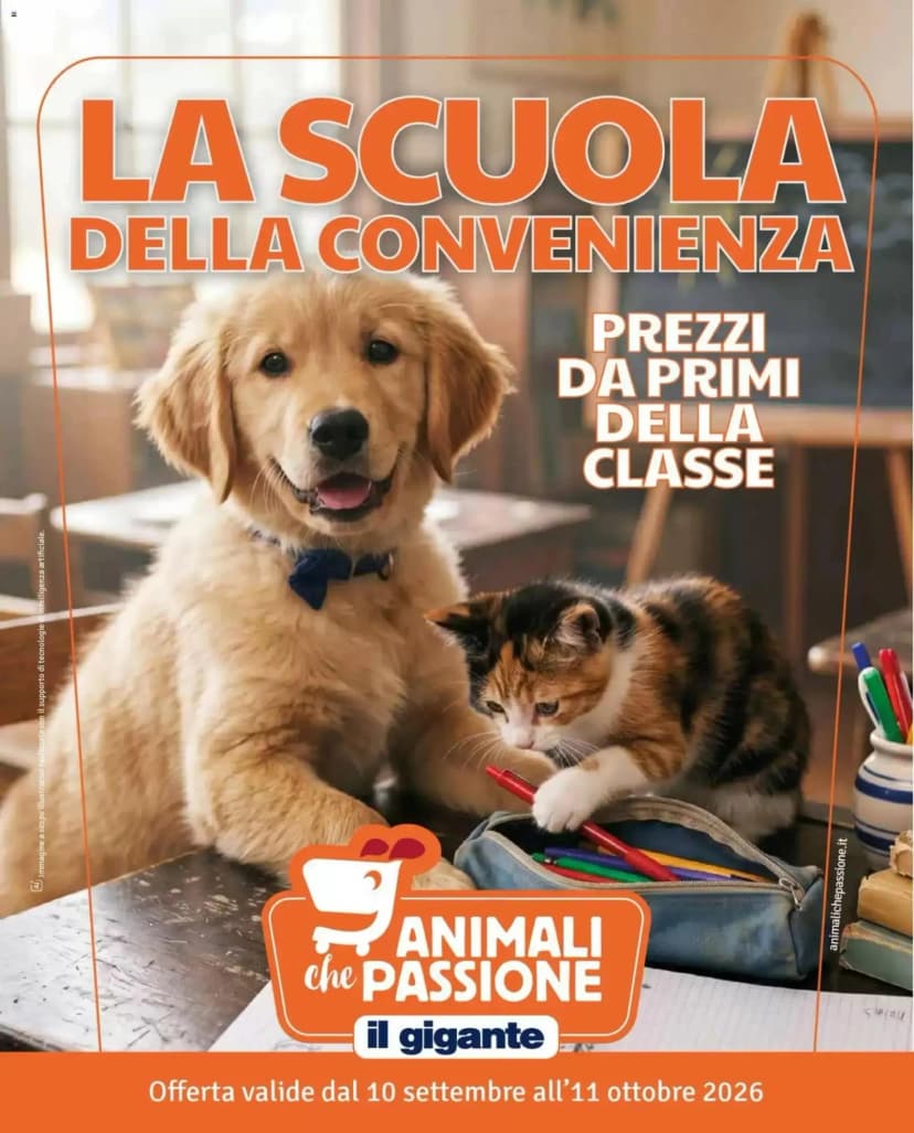 Volantino Il gigante