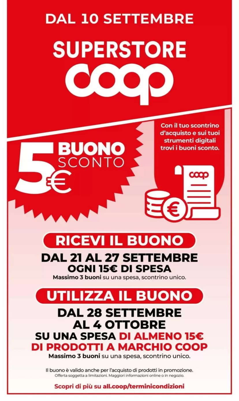 Volantino Coop