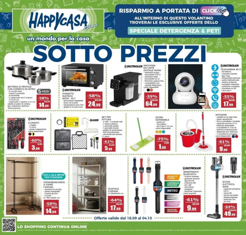 Volantino Happy Casa