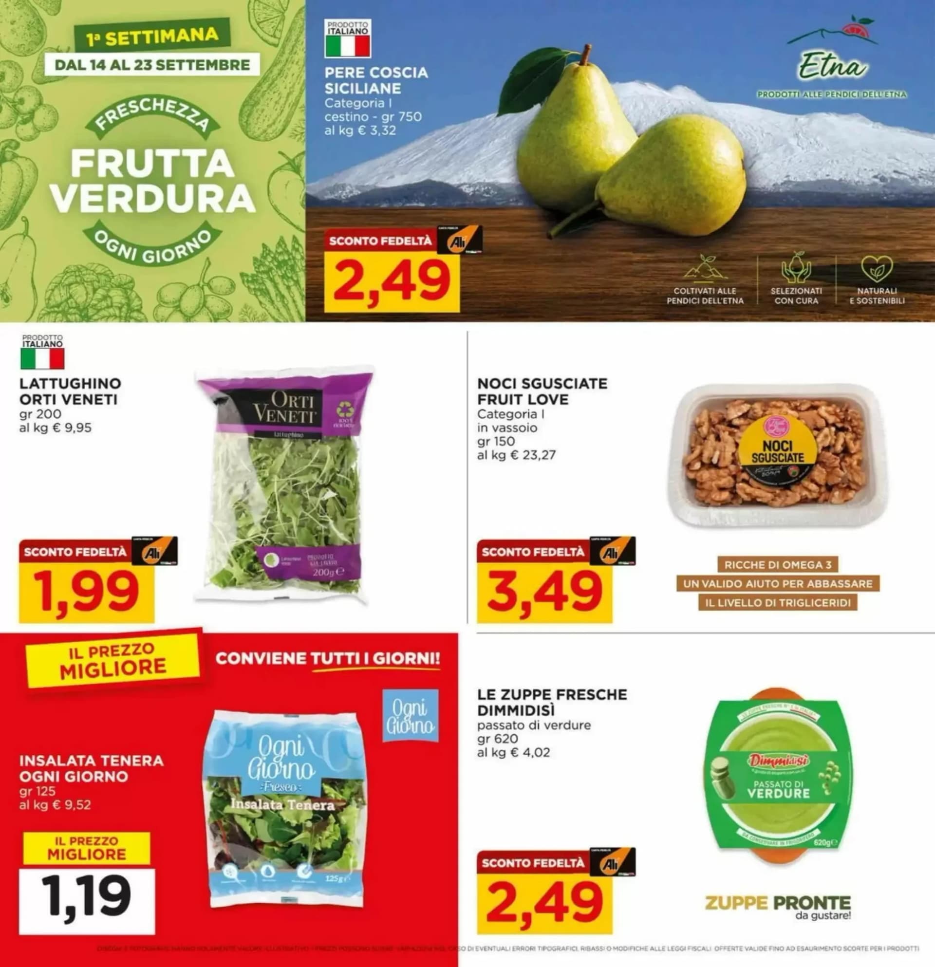 Pagina 2 - Anteprima Volantino Ali: Offerte valide dal 14 Settembre 2026 al 30 Settembre 2026