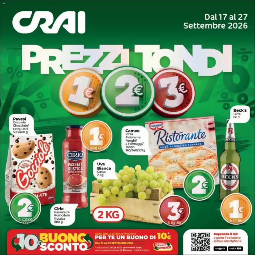 Volantino Crai