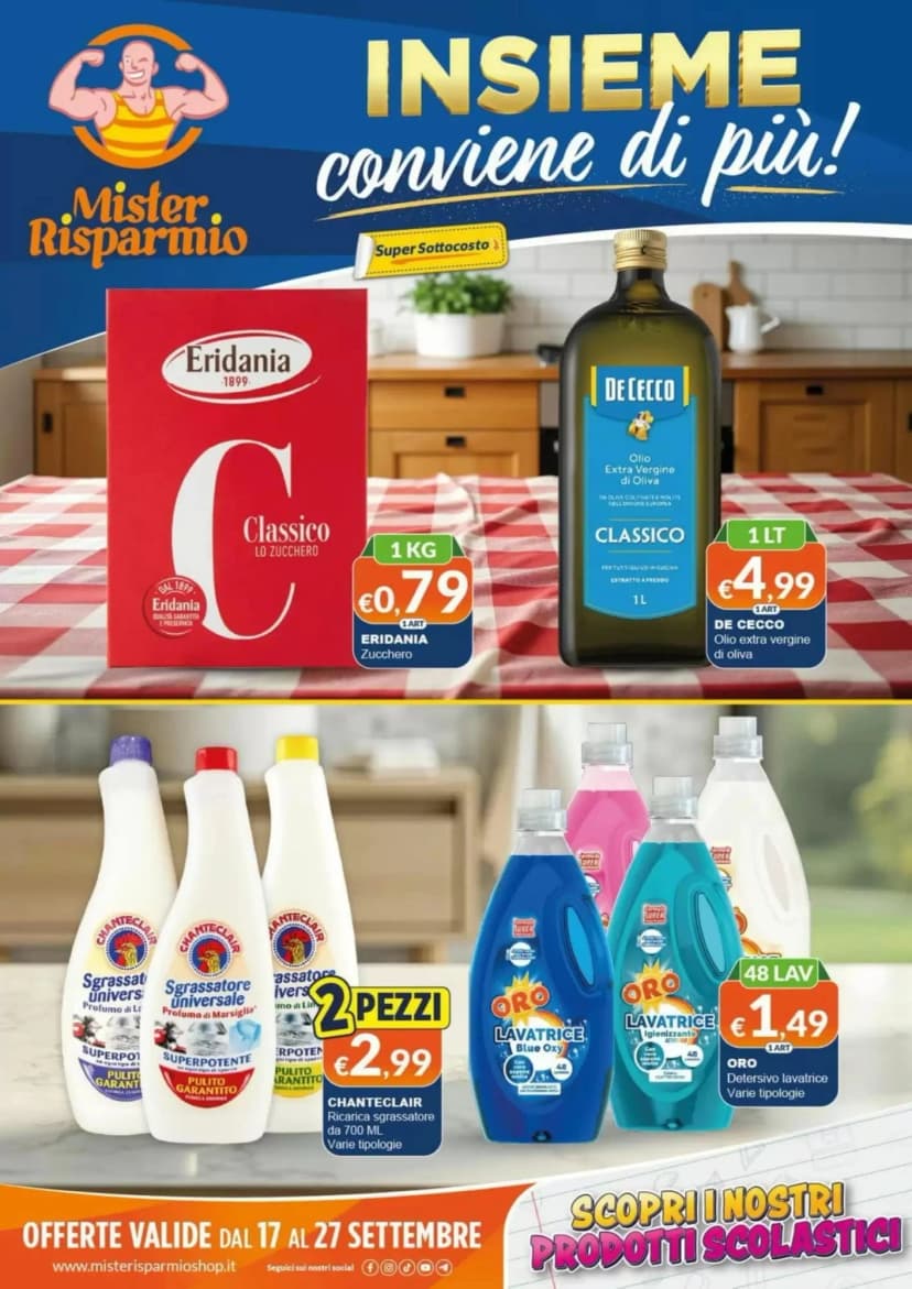 Volantino Mister Risparmio