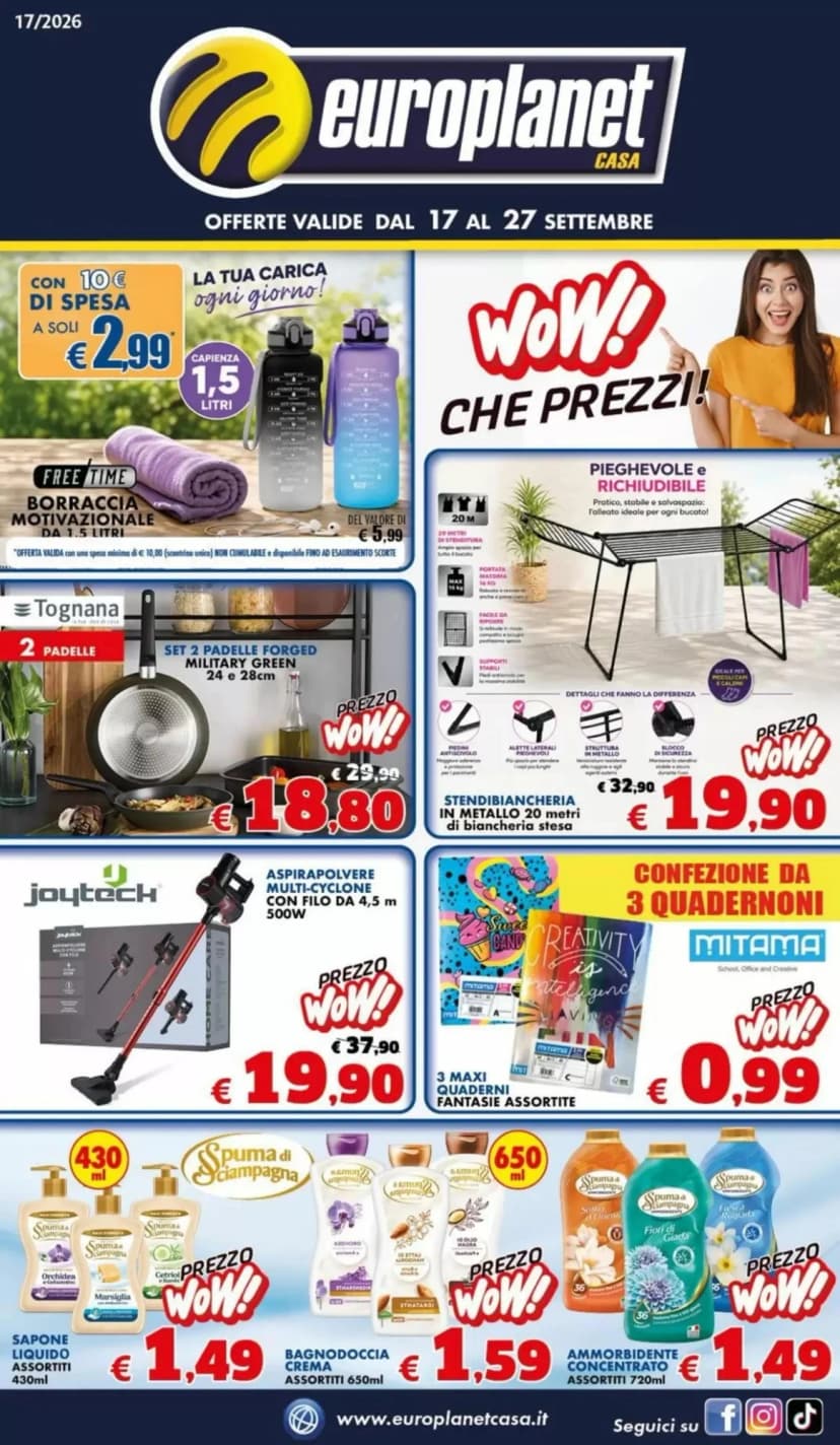 Volantino Europlanet Casa
