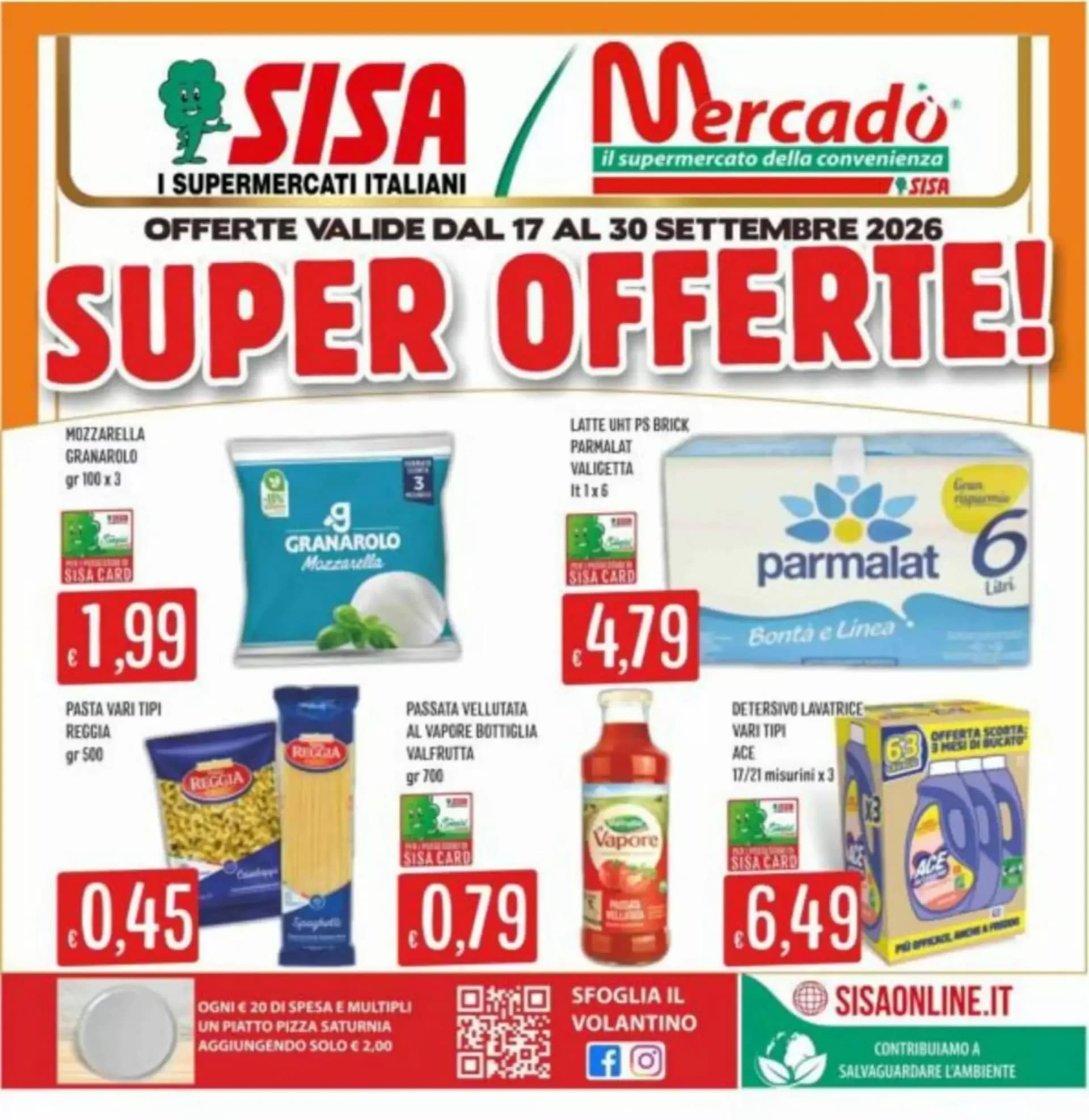 Pagina 1 - Anteprima Volantino Mercadò: Offerte valide dal 17 Settembre 2026 al 30 Settembre 2026