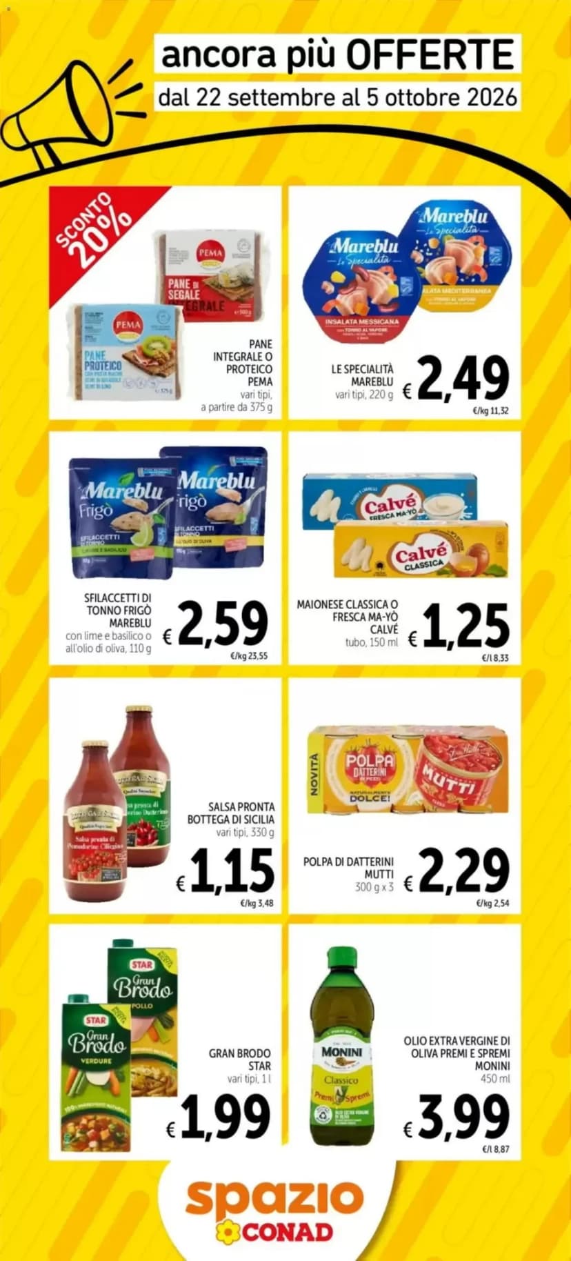 Volantino Spazio Conad
