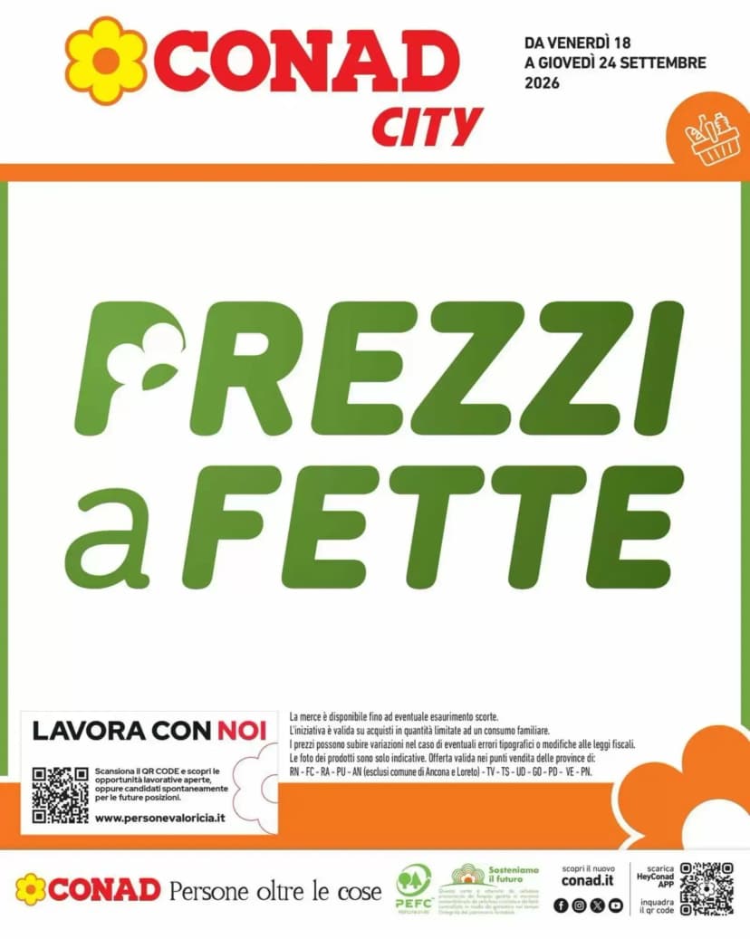 Volantino Conad City