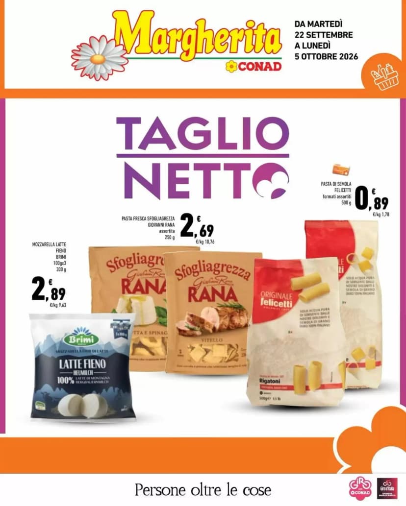 Volantino Margherita