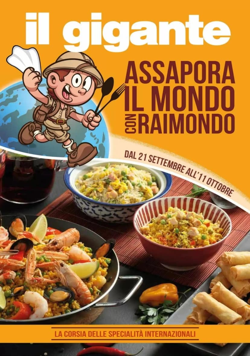 Volantino Il gigante