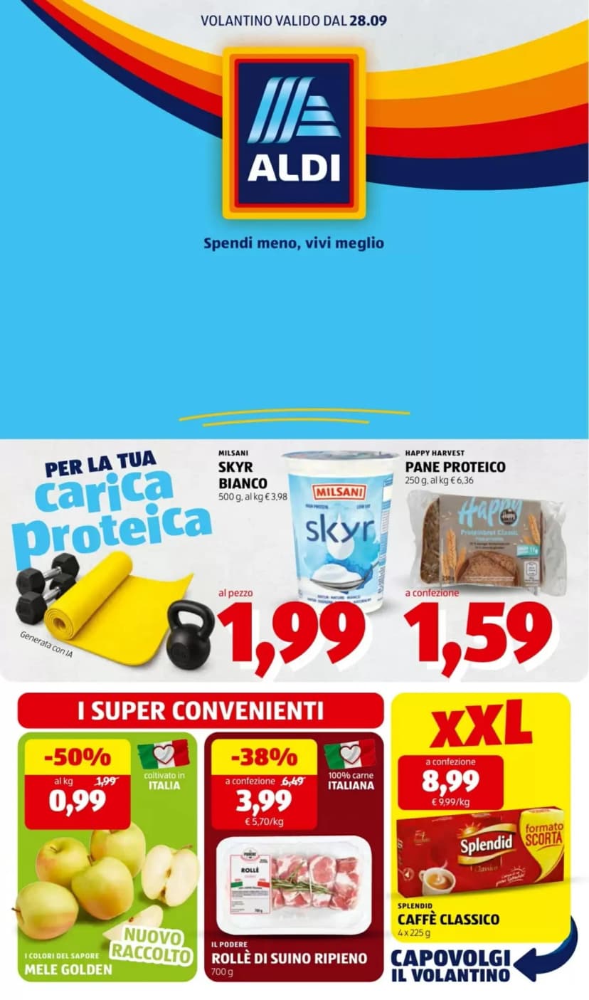 Volantino Aldi