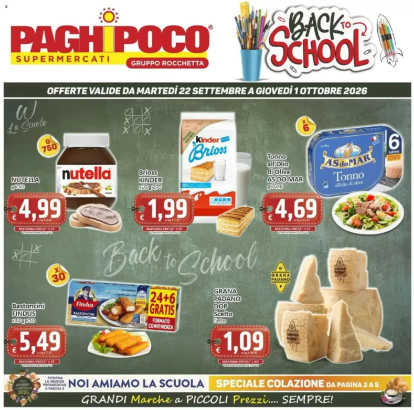 Volantino Paghi Poco