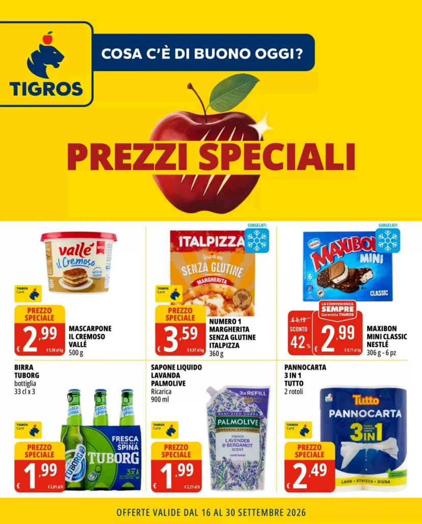 Volantino Tigros