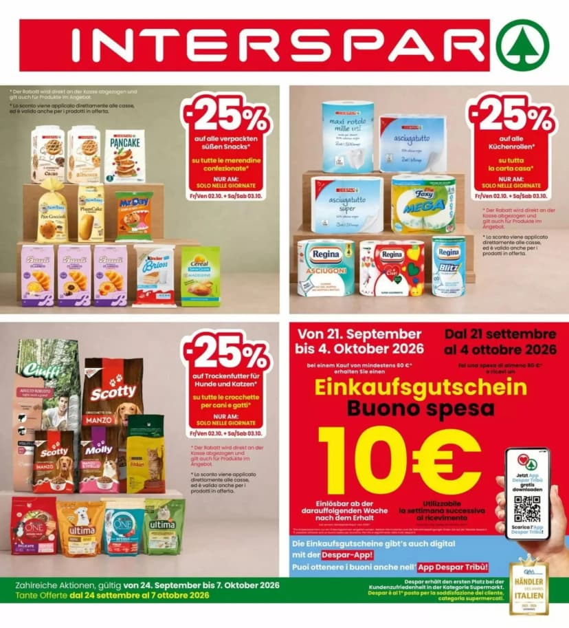 Volantino Interspar