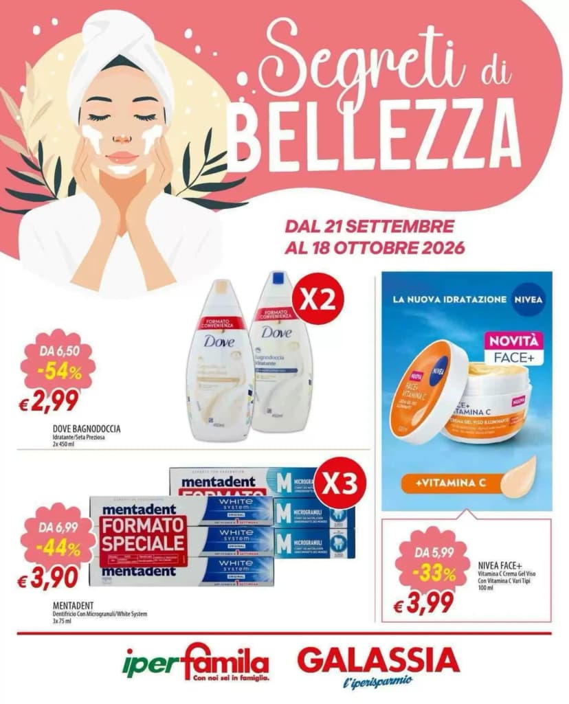 Volantino Galassia