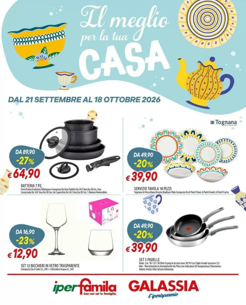 Volantino Galassia