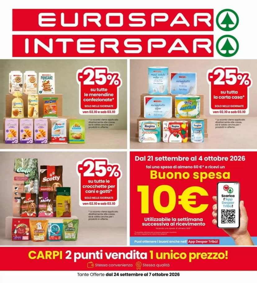 Volantino Eurospar