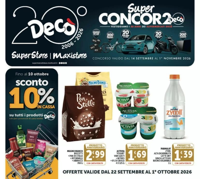 Volantino Decò Market