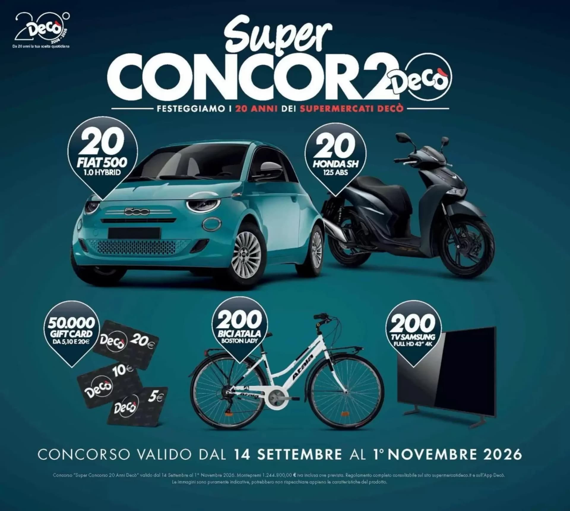 Pagina 2 - Anteprima Volantino Decò Superstore: Offerte valide dal 22 Settembre 2026 al 1 Ottobre 2026