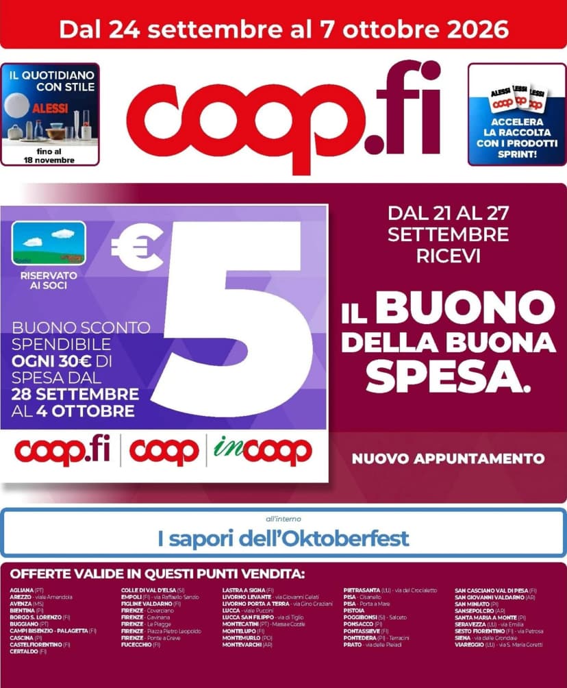 Volantino Unicoop