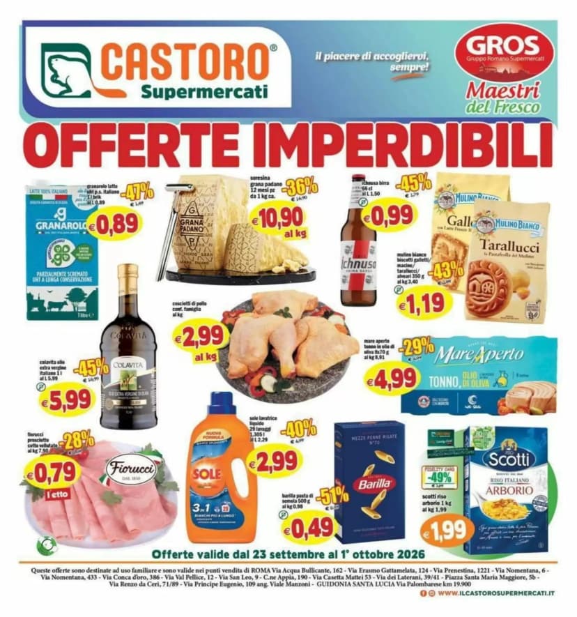 Volantino Castoro