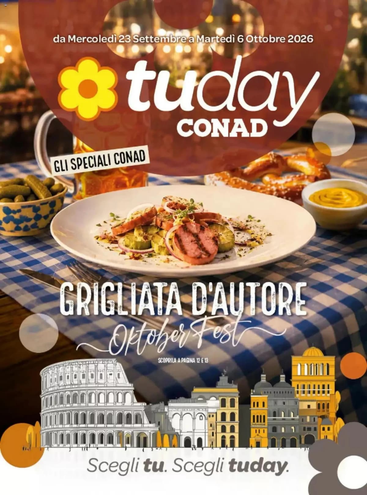 Copertina volantino Tuday Conad