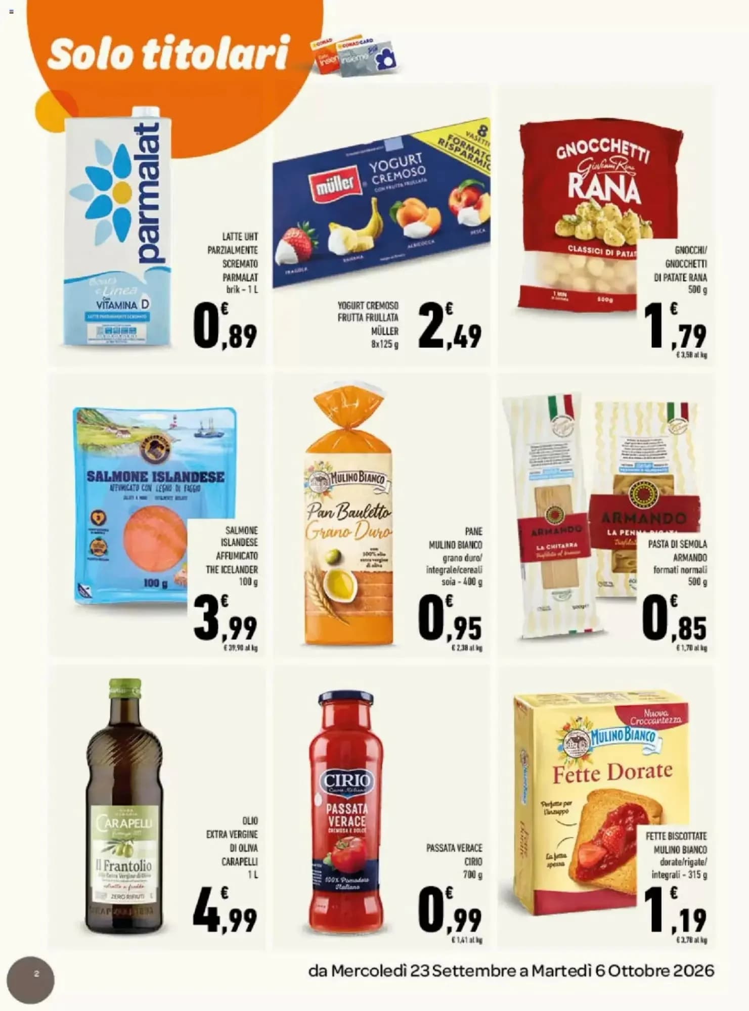 Pagina 2 - Anteprima Volantino Tuday Conad: Offerte valide dal 23 Settembre 2026 al 6 Ottobre 2026