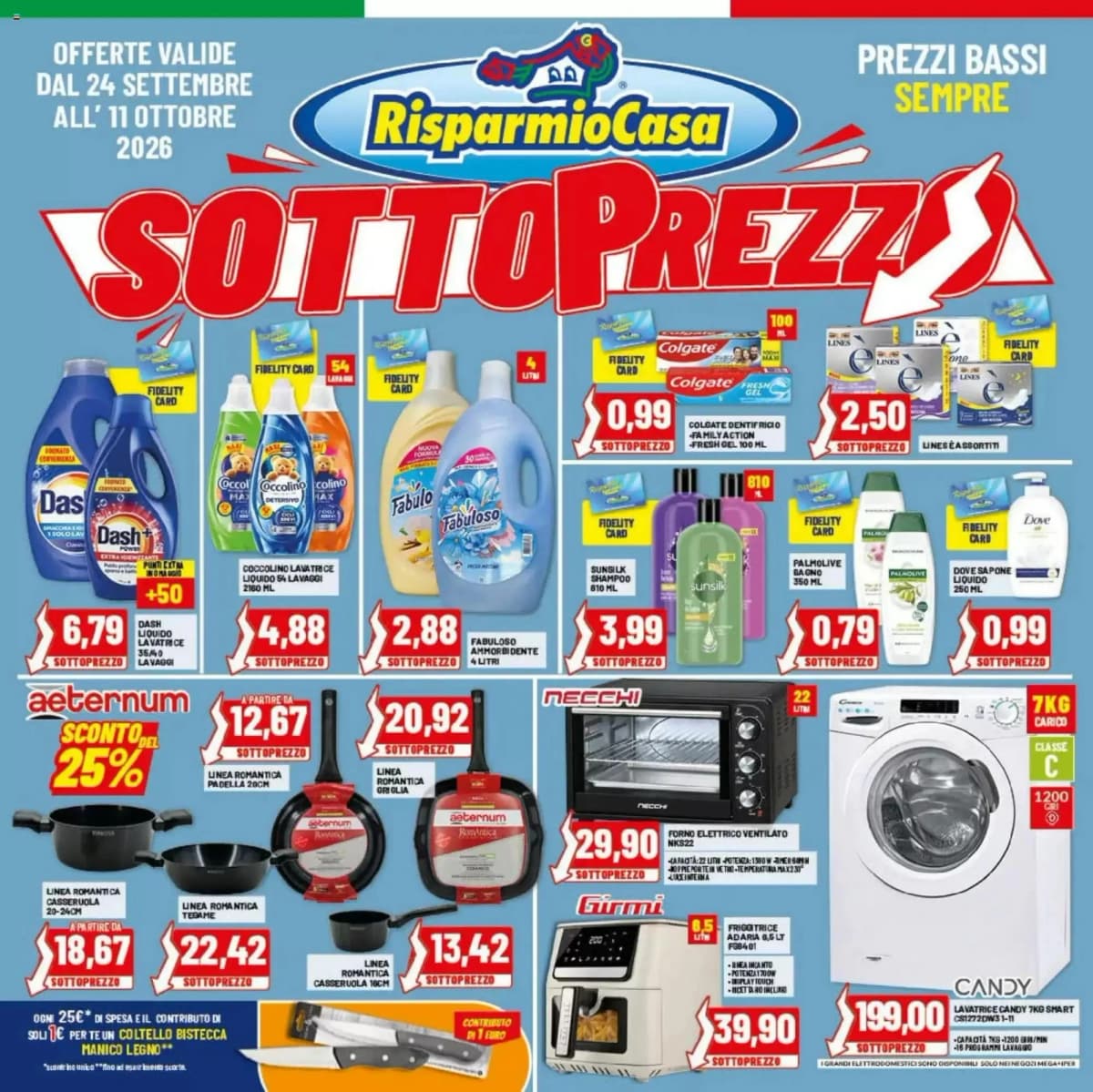 Copertina volantino Risparmio Casa