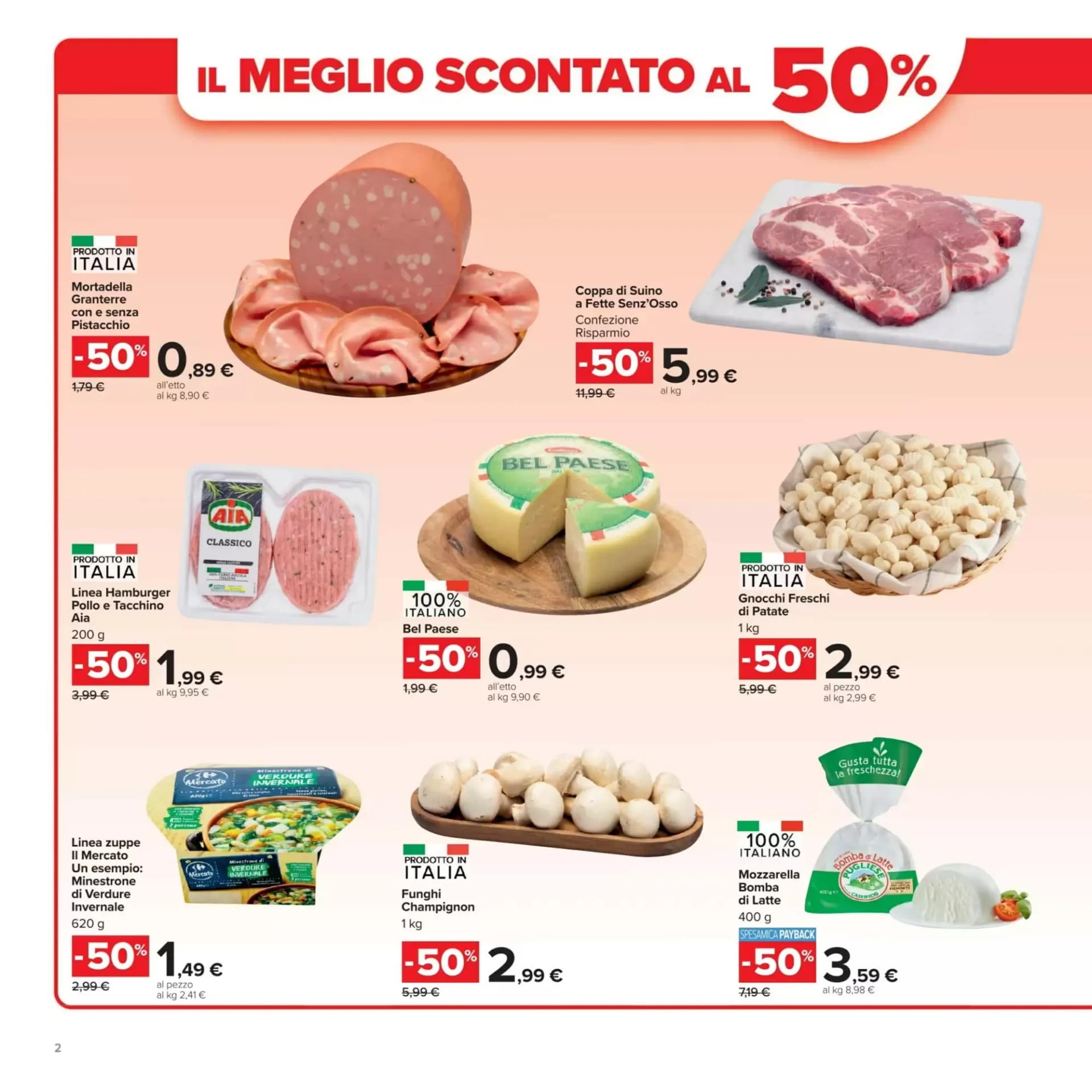 Pagina 2 - Anteprima Volantino Carrefour Market: Offerte valide dal 29 Settembre 2026 al 12 Ottobre 2026