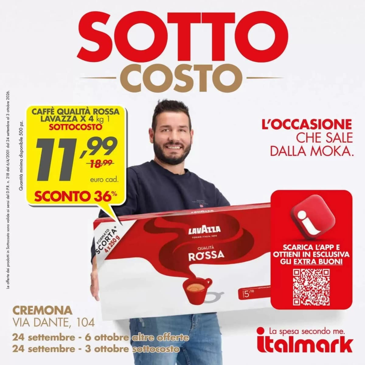 Copertina volantino Italmark