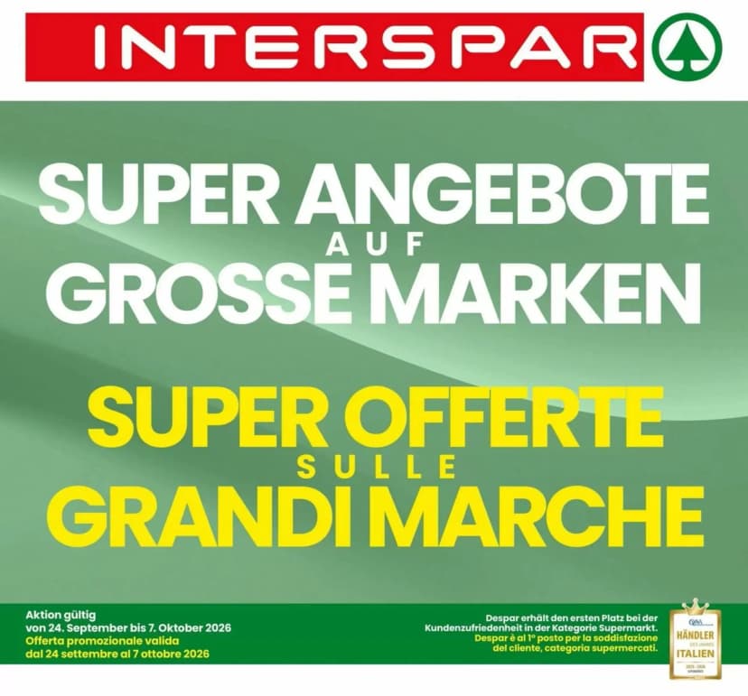 Volantino Interspar
