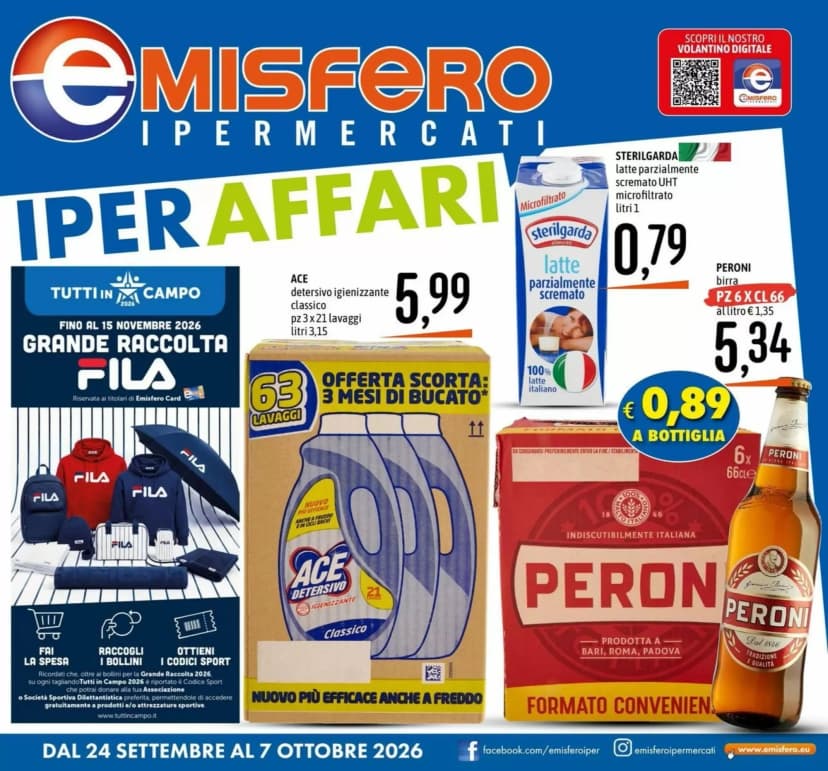 Volantino Emisfero