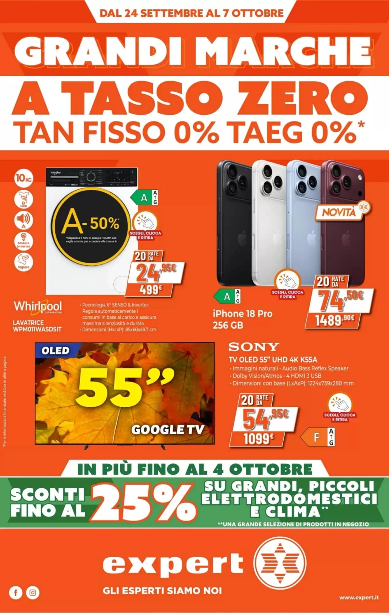Pagina 1 - Anteprima Volantino Expert di Lella: Offerte valide dal 24 Settembre 2026 al 7 Ottobre 2026