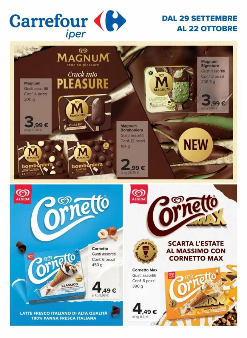 Volantino Carrefour Ipermercati