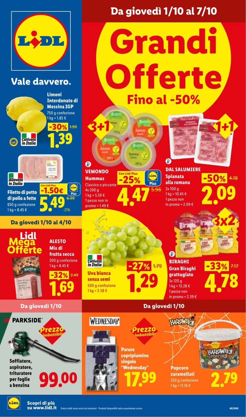 Volantino Lidl