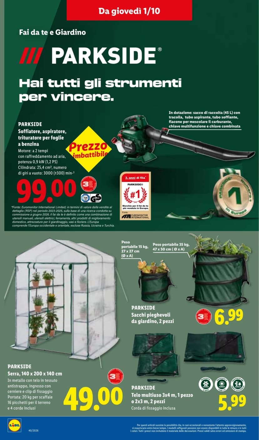 Volantino Lidl