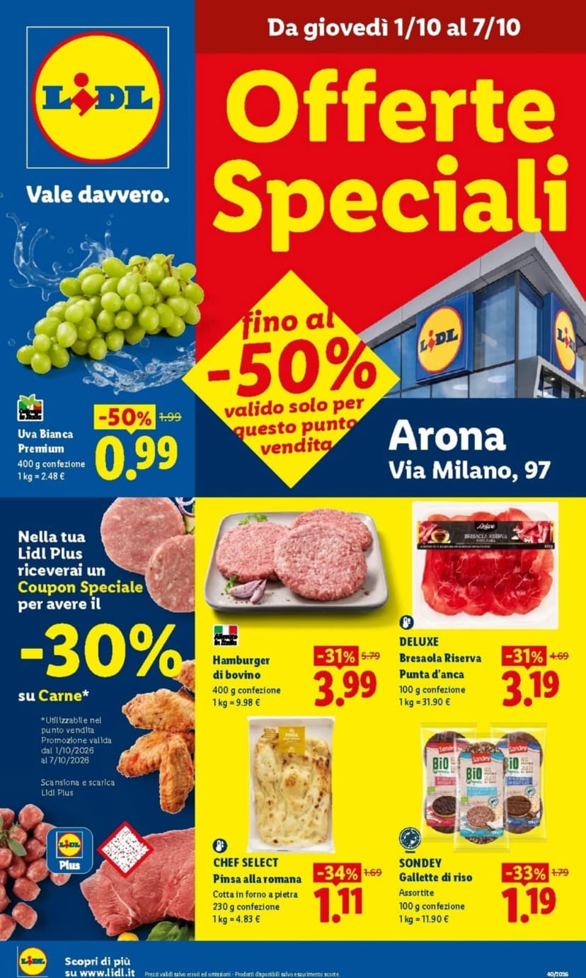 Volantino Lidl