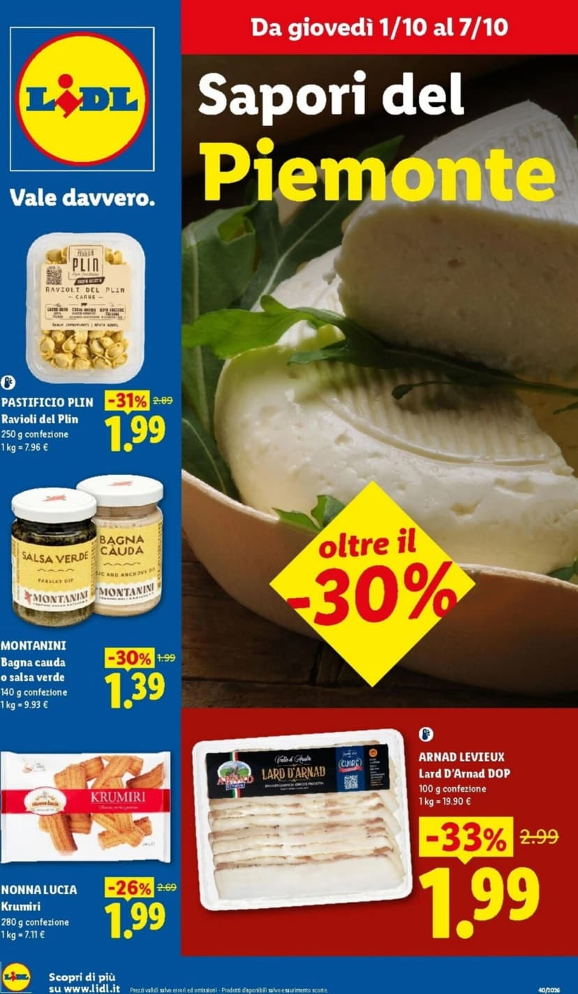 Volantino Lidl