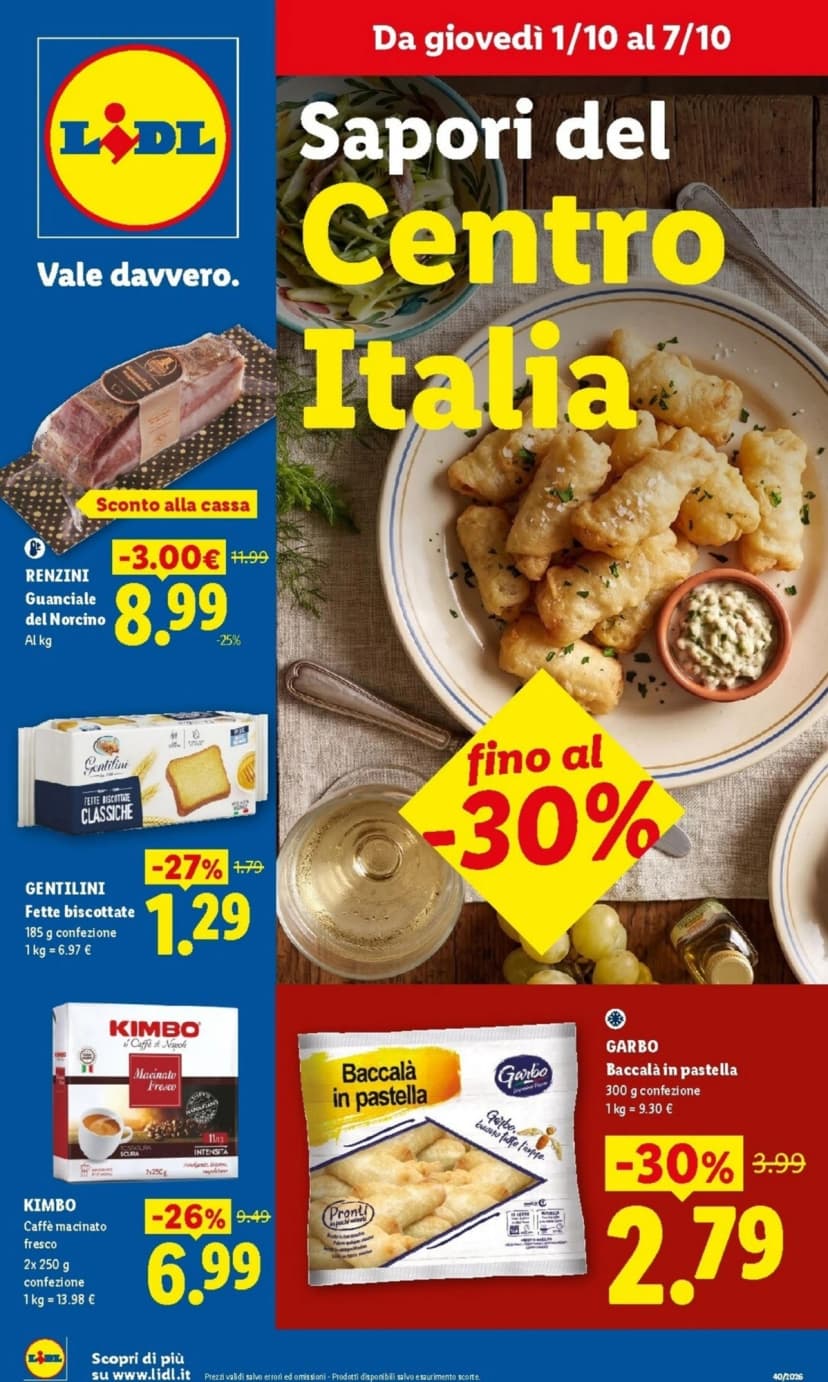 Volantino Lidl