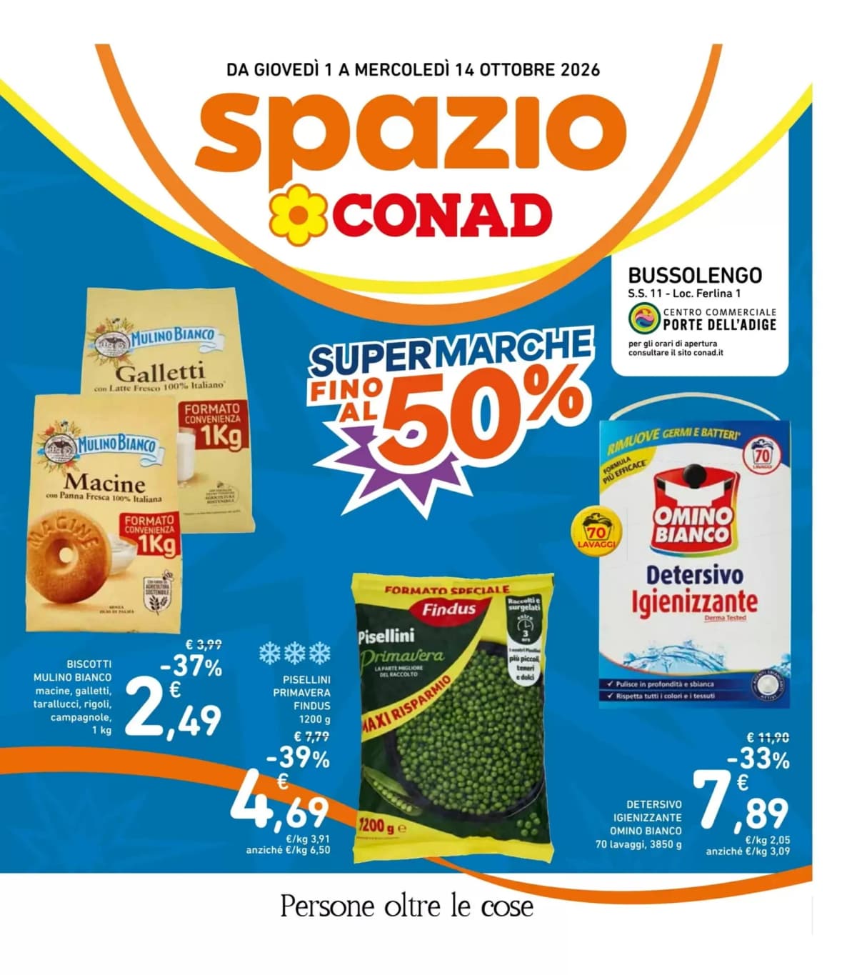Copertina volantino Spazio Conad