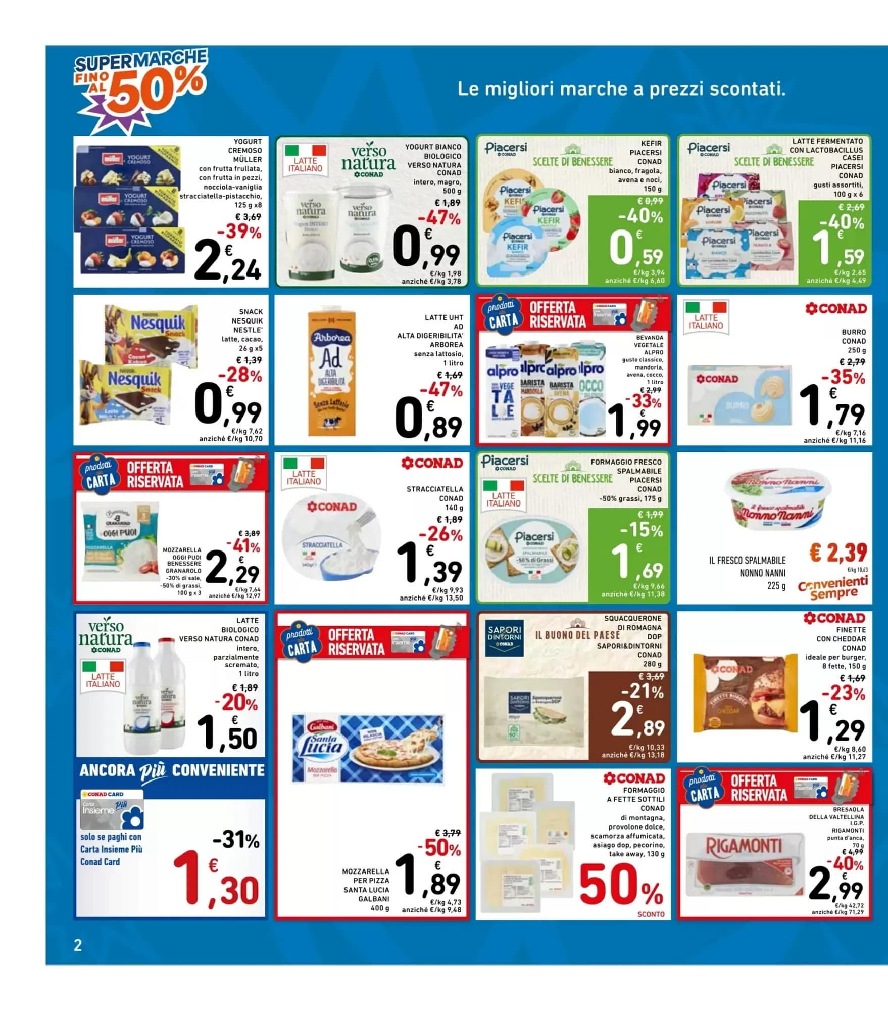 Pagina 2 - Anteprima Volantino Spazio Conad: Offerte valide dal 1 al 14 Ottobre 2026