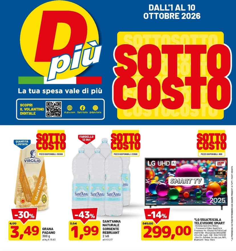 Volantino Dpiu