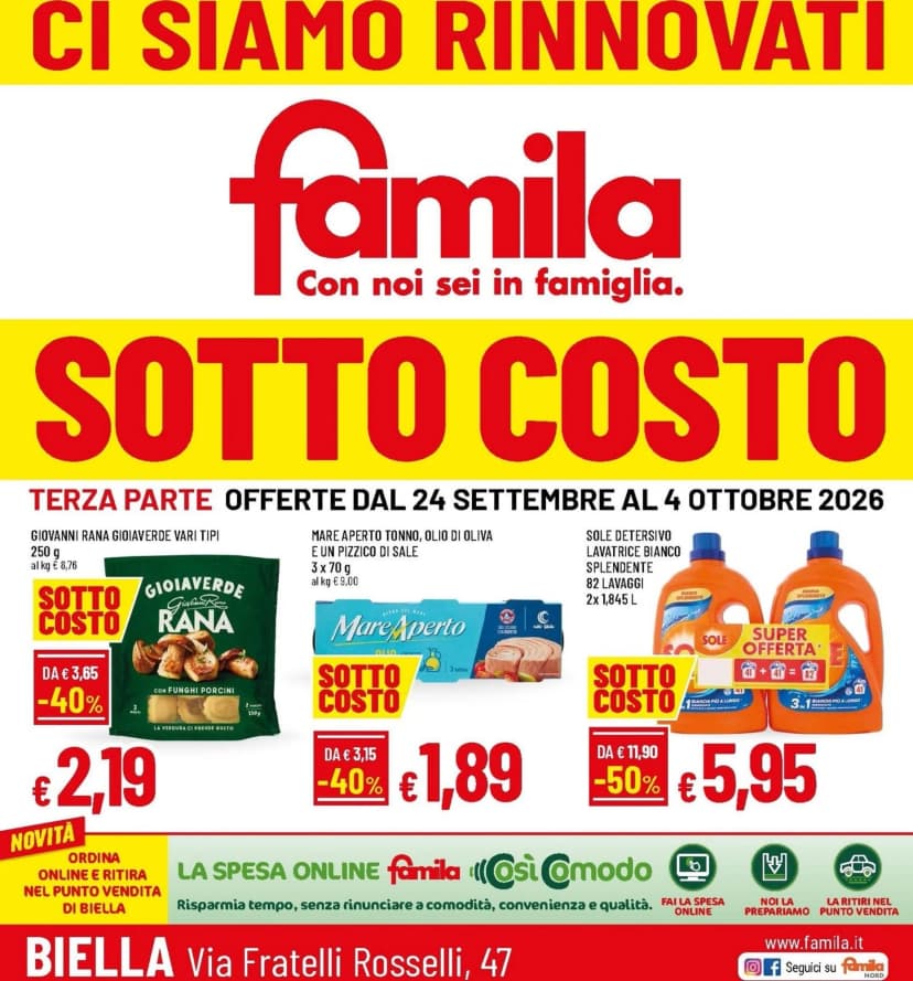 Volantino Famila